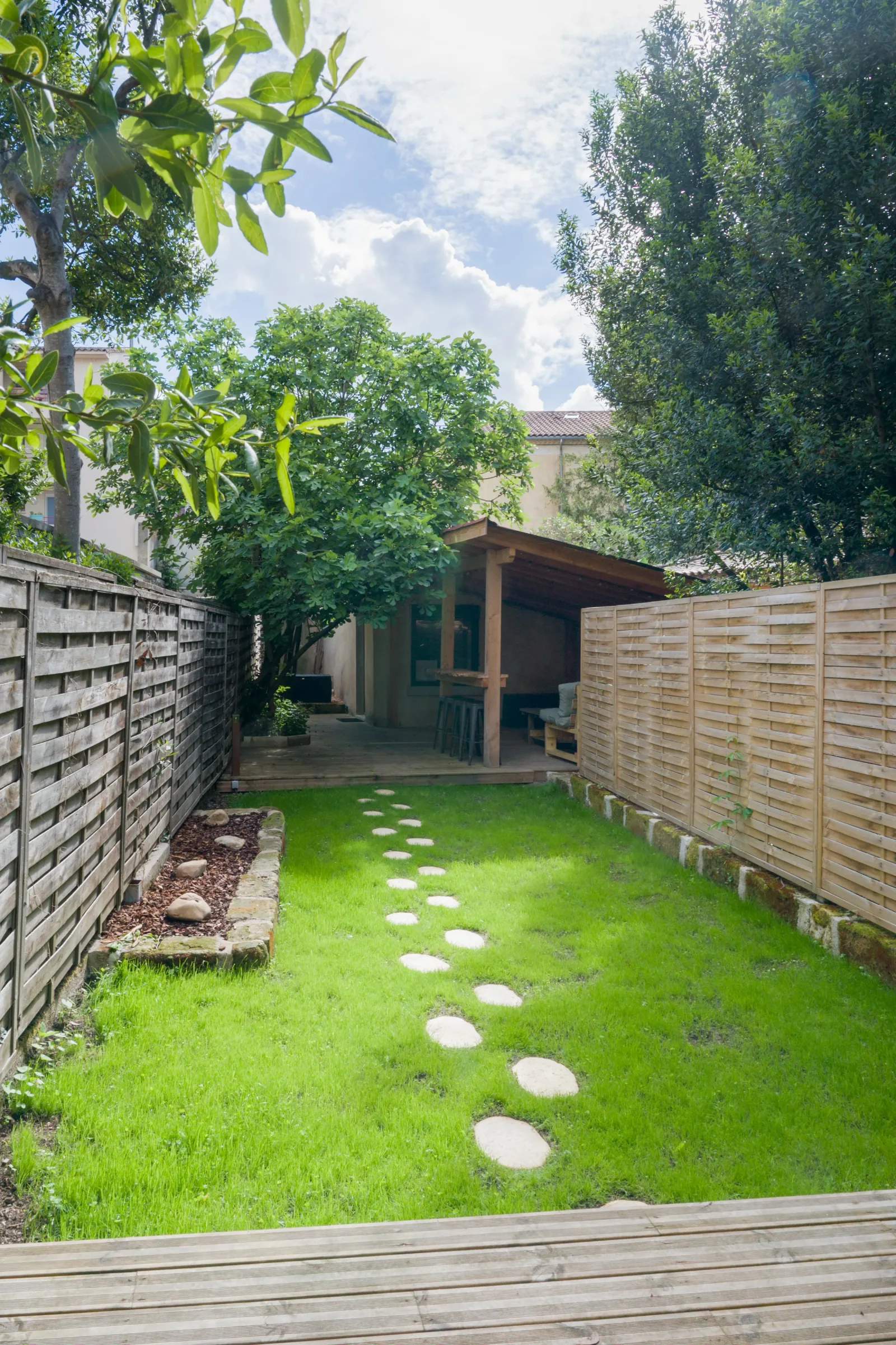 Le chemin du jardin